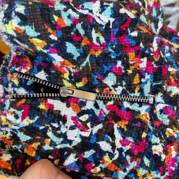 1. State Jacket zippered and snaps colorful work career business modest size XL - Picture 9 of 15